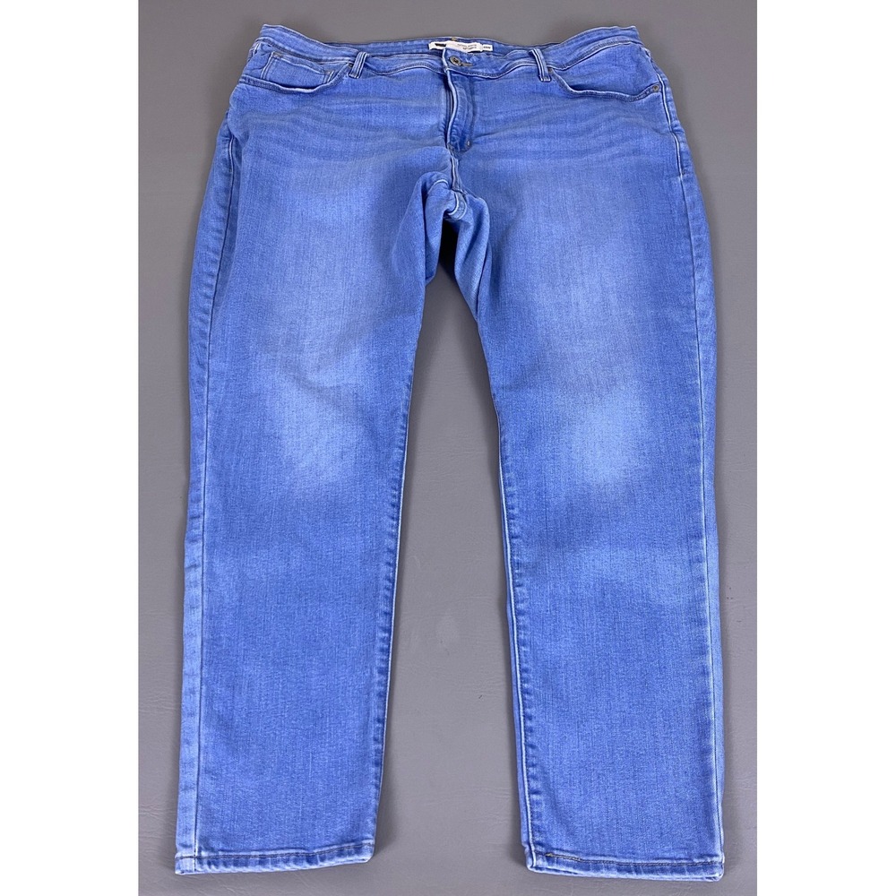 Levis Jeans Women's 22W 512 Perfectly Shaping Legging Medium Wash Blue Stretch‎
